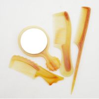 小公主三件套儿童梳子小巧便携式理发树脂梳子套装学生梳梳子女宝|4件装(4套)