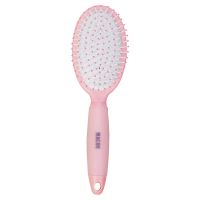 梳子女气囊梳干湿两用顺发大板梳气垫梳气囊梳防静电按摩梳|硅胶椭圆粉色
