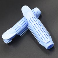 盘发蓬松器垫发蓬松夹刘海券发棒吹发固定型卷发筒夹子|蓝色2个装