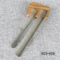 美发梳子理发梳子发型师剪发梳子男士推边薄平头梳尖尾|603+608