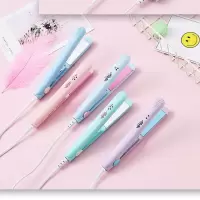 迷你小夹板空气刘海内扣卷发棒直卷两用直发器不发小型烫发器|微笑绿单品