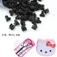 黑色小抓夹子成人迷你小号发夹韩版头饰泫雅同款刘海发卡|小号迷你夹30个 简易袋装