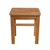 梦商 实木方凳 四方凳 原木方凳 原木实木 400*300*450
