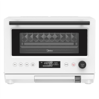美的(Midea) PG2310家用微波炉电烤箱蒸箱 微蒸烤一体机 变频火力 广域控温烘焙 高温纯蒸 简约北欧白23L