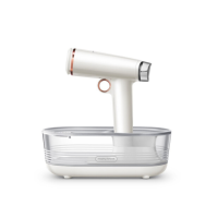 摩飞电器(MORPHY RICHARDS)蒸汽挂烫机手持便携式熨衣服杀菌烫居家斗旅行出差MR2030 珍珠白