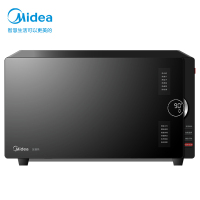 美的(Midea)PC23C3 定温热微波炉家用平板变频微烤一体机 光波烧烤 红外测温 纳米银内胆 一级能效
