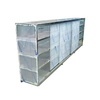 天瑞通邦 不锈钢加厚展示柜 2000*750*980mm 套