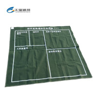 天瑞通邦 安全生产标准化作业垫 帆布款 平方米