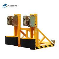 天瑞通邦 桶夹叉车夹具鹰嘴搬运重型油桶夹 个