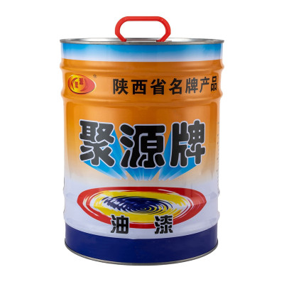 聚源漆 醇酸磁漆黄色2.5kg/桶