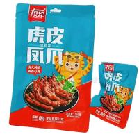 友伦虎皮凤爪120克黑鸭味