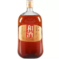 和酒 上海老酒 大开福五年陈1000ml*6瓶整箱海派特型半干黄酒 5年