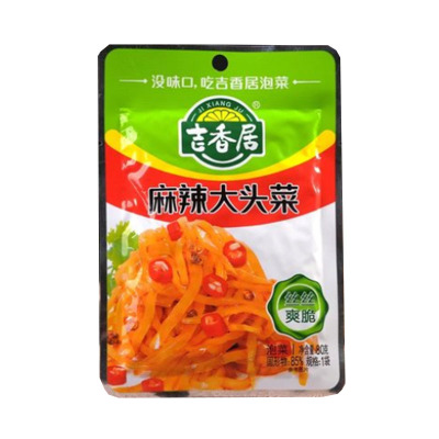 吉香居麻辣大头菜80g