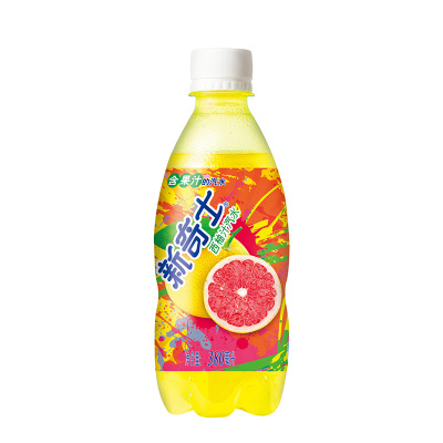 新奇士西柚汁汽水380ml