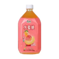 康师傅水蜜桃汁饮品1l