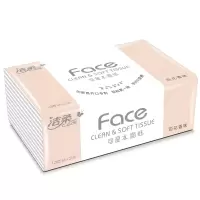 洁柔Face百花香味135抽 抽取式纸面巾(单包装)