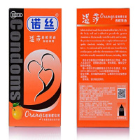 诺丝超薄螺纹装安全套香橙味