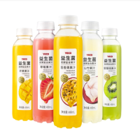忆鲜草莓味益生菌发酵复合果味饮品488ml