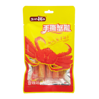 盐津铺子手撕蟹柳香辣味42g