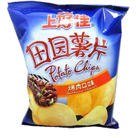 上好佳田园薯片烤肉口味40g