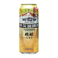 佛山05哈尔滨小麦王精酿罐装500ml