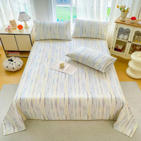 雅鹿全棉粗布单品床单软席 设计简约大方