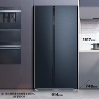 美菱(MELING) 632升 对开门双开门冰箱 一级能效变频风冷无霜 家用大容量冰箱BCD-632WPUCA