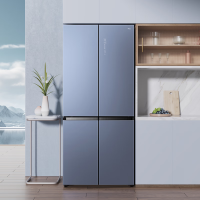 TCL460升超薄嵌入十字门冰箱超大变温空间深冷速冻580mm超薄机身R460P8-U