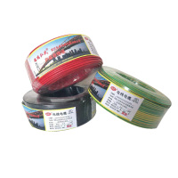 福瑞弘武 阻燃铜芯聚氯乙烯绝缘软电线 ZC-BVR 1*25平方毫米 红色线