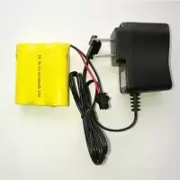 遥控玩具车电池组5号充电电池充电器3.6V4.8V6V 7.2V 9.6V12v电动 3.6V SM接口 单独电池组