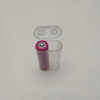 18650锂电池大容量足容实标可充电3.7V强光手电筒小风扇充电电池 尖头 1节1200mah