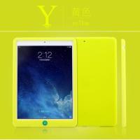 苹果2019ipad air2保护套mini3迷你4硅胶套5平板7全包10.2软壳9.7 黄色 mini123