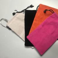 可挂脖数码收纳袋移动电源充电宝保护套数据线手机保护袋硬盘袋子 小号(长18cm宽10cm) 橘色