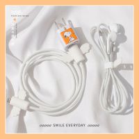 苹果11数据线保护套缠线苹果11promax数据线保护套可爱 防脏ins风 [原装小头5w]史努比五件套