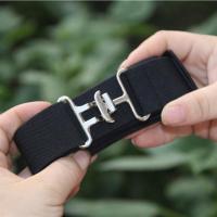 弹力腰带儿童松紧皮带弹力橡皮筋儿童腰带成人中小学生裤带宝宝 C黑色60cm