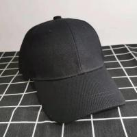 帽子儿童宝宝新款百搭夏季薄款鸭舌帽帅气太阳帽男女童遮阳防晒帽 常规款黑色 帽围43-53cm:参考1-6岁