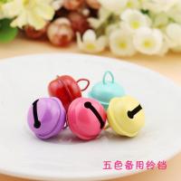 卡通牛仔项圈猫咪狗狗蝴蝶结铃铛项圈泰迪宠物英短猫 通用-五色备用铃铛 S-(11-17适合2斤内宠物)