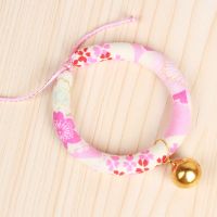 虼蚤圈猫咪除蚤颈圈狗狗防虱子驱蚊猫项圈体外驱虫猫去跳蚤圈宠 粉色大花圆铃铛 XS-推荐0-6斤