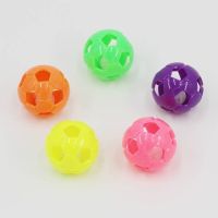 [可混装]宠物玩具球铃铛球猫狗玩具小猫咪塑料空心铃铛球套装 铃铛足球(5个装)