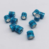 鸽子脚环用品用具电子环足环2021年全国统一环包环仿真环信鸽子环 2021年50个（地区随机）