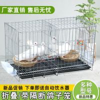 鸽子笼大号鸟笼家用配对养殖笼鸽子用品家用鸡笼鸽子笼大型 长50*宽35*高42 CM 粪盘