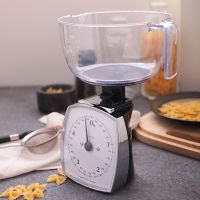 10公斤弹簧秤5kg公斤称老式盘称卖菜厨房称重台秤30kg案式机械称 带刻度盘5kg[新]