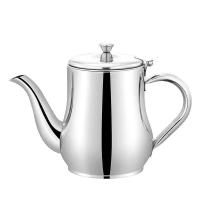 【油壶带滤网】不锈钢油壶家用酱油醋调味壶多用壶带盖厨房油罐 加厚款 11安(无过滤 无挡板)3两装