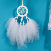 印第安捕梦网吊饰少女心创意房间挂饰卧室装饰品 送同学生日礼物 白色