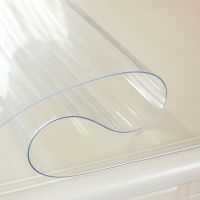 防水防油防烫pvc透明餐桌垫软玻璃塑料桌布茶几垫电视柜防水桌布 大众全透款1.0mm 40*60(床头柜)