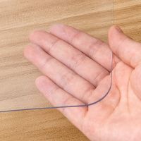 防水桌布透明防油防烫软玻璃塑料PVC水晶板安全餐桌垫茶几桌垫 透明1.0 定制请联系客服再哦