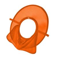 太阳能风扇安全帽工地施工建筑工程防砸防晒夏季透气劳保安全头盔 遮阳板-橙