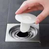 下水道防臭地漏塞水池漏塞密封塞地漏芯洗脸盆塞子地漏防臭器神器 1个装(通用款)