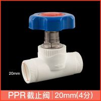 妍沐精品PPR升降式铜芯截止阀20 25 pe水管阀门4分6分ppr管材配件 ppr20(4分管)精品加厚