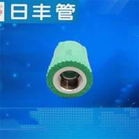 绿色日丰家用ppr水管广东佛山自来水管材热熔冷热46分1寸基础建材 20内丝直接(绿色1个)